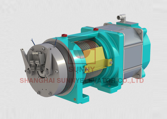 Synchronous Lift Gearless Traction Machine IP23 Degree Protection