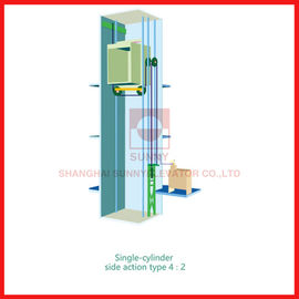 1000-5000Kg Load Hydraulic High Speed Elevator For Diverse Promotion Methods