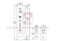 Elevator COP  LOP/ Lift Electric Parts For Commercial Passenger Elevators