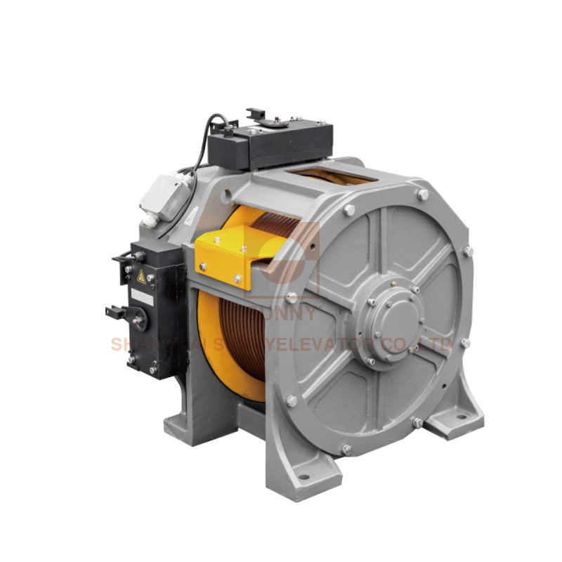 Load 10002250kg Gearless Traction Machine With Permanent