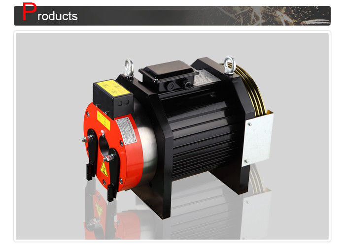 Load 320 550 KG Gearless Traction Machines With Electric Elevator Motor SNFX320XB Serial