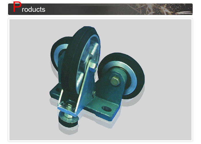 Elevator Roller Guides / Elevator Spare Parts Width Of Guide Rail 8 20mm