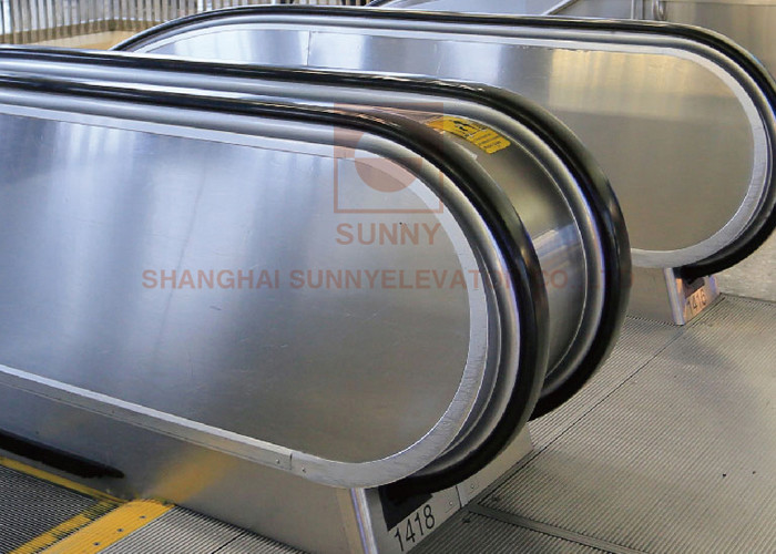More 20 Passenger Airport Conveyor Belt Walkway Escalator 0.5m / S Speed