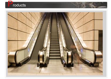 High Capacity Elevator Escalator Commercial Escalator With Vertical Rise Up To 10m