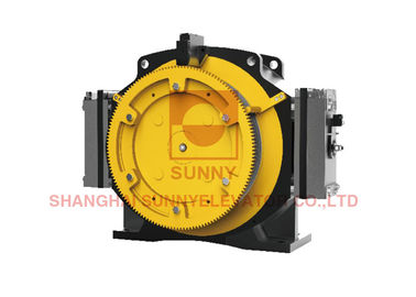 800kg Lift Spare Parts Elevator Gearless Traction Machine Low Noise