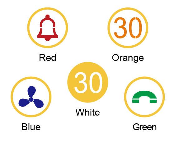 Mechanical Call Button Parts For Elevators / Elevator Close Door Button