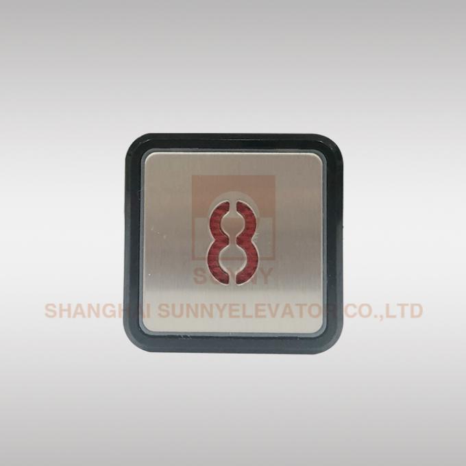 Elevator Spare Parts , Custom Elevator Push Button Easy Installation 50 mA