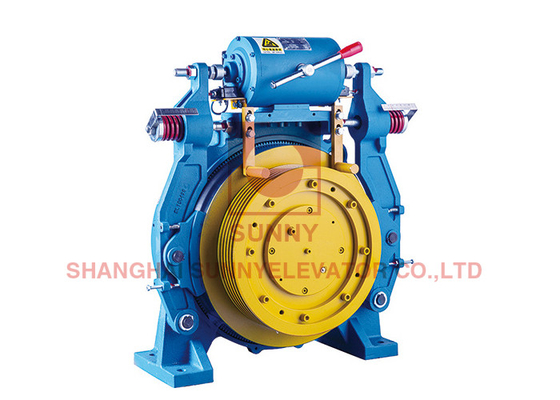 VVVF Elevator Gearless Traction Machine Low Noise No Pollution