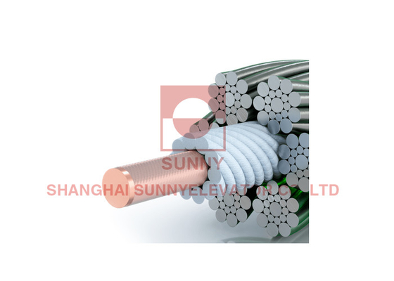 Synthetic Fiber Core Low Stretch Special Rope With Electrical Conductors