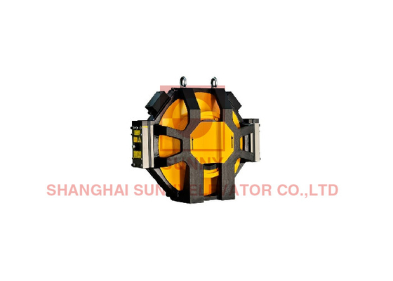 DC110 Giant Elevator Traction Motor With 400mm Traction Wheel Dia