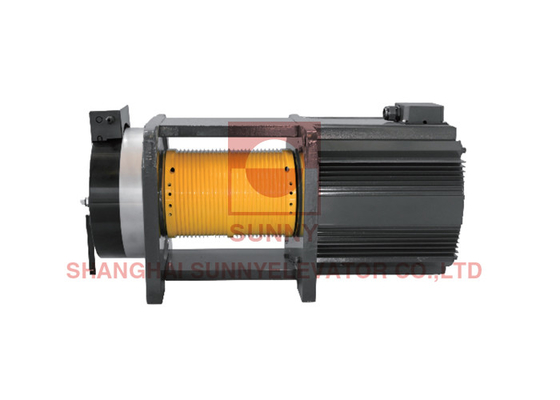 300mm Sheave Diam Gearless Lift Motor For Traction System