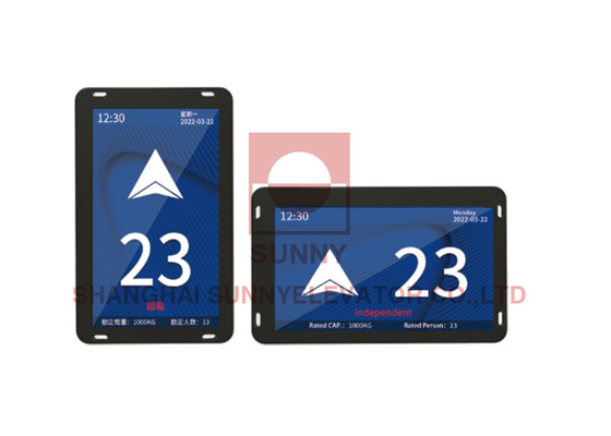 7" 200ma Current Elevator TFT Display Support Voice Station Announcement