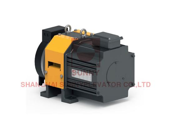 Sheave 240mm Elevator Gearless Traction Machine For Passenger Elevator