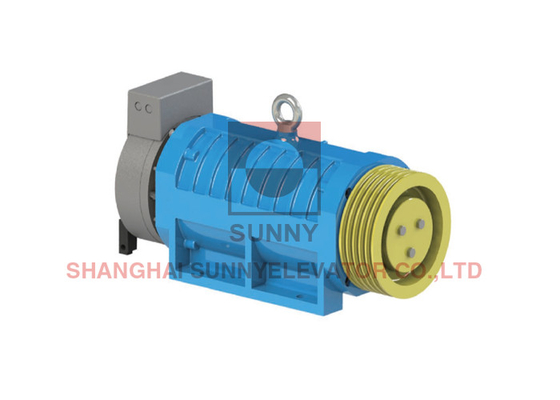 DC110V 2.4A Brake Gearless Traction Machine Motor Used For Machine Roomless