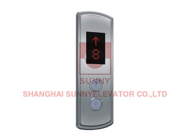 Safe Stainless Steel Lift LOP Panel For Passenger Elevator Spare Parts
