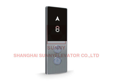 LCD Stainless Steel Border / Surface Wall Mounting For Elevator LOP