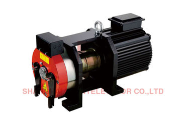 Roping 2:1 Elevator Gearless Traction Machine For Elevator Components