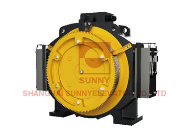 1.75m/S 630kg  Lift Elevator Parts / Gearless Traction Machine Motor