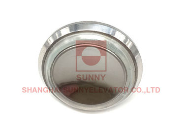 Elevator Round Push Button Mirror Stainless Steel Surface Size 35mm