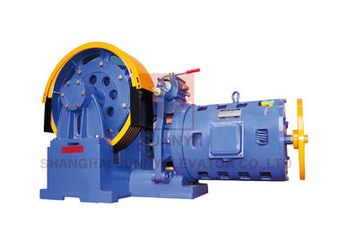 Sheave Diam 610mm Passenger Elevator Traction Machine / Lift Elevator Parts