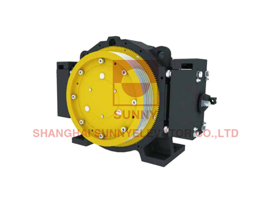 Block Brake PM Gearless Traction Machine For Elevator Traction System