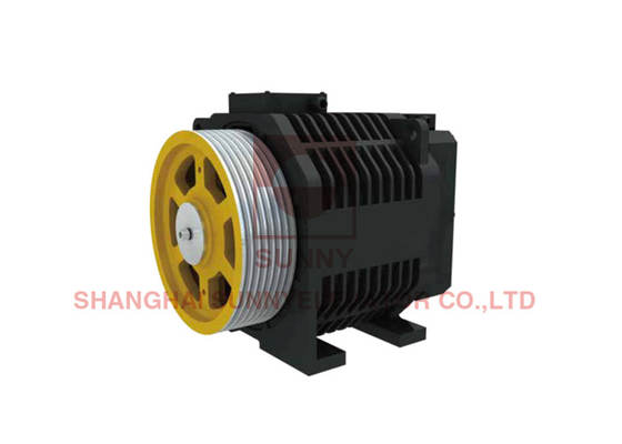 630~1050kg Axle Brake PM Gearless Traction Machine For Passenger Elevator