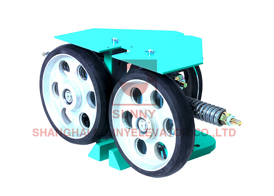 Elevator Spare Parts WRG Type Roller Guides For T-Rails Individually Spring Loaded For Optimum Performance And Longevity