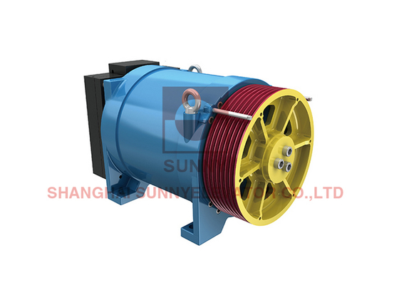 Gearless Elevator Machine AC380V 450-1000KG 0.5-1.75m/s