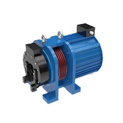 450-630KG Load Elevator Traction Machine with 0.5-1.75m/s Speed and 380V Voltage