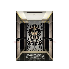 Black Titanium Series Hydraulic Passenger Elevator For Passenger Lift