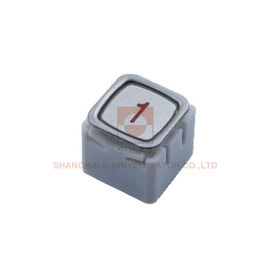 Square Elevator Push Button Switch With Stainless Steel Frame And Stainless Plate