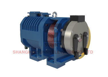 450kg Home Elevator Replacement Parts / Gearless Elevator Machine Motor