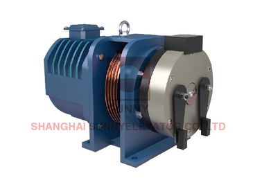 320mm Sheave Elevator Traction Machine With Wire Ropes