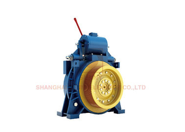 Passenger Elevator Gearless Motor / Elevator Traction Machine