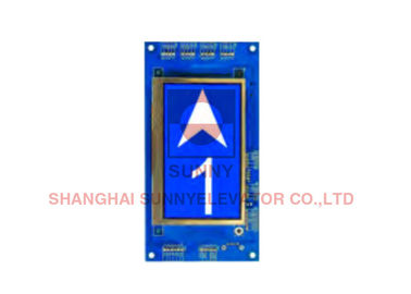Blue Color LCD Display Elevator Components With Dot - Matrix Pi Slim Type