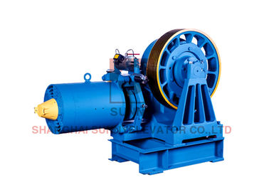 Large Load Geared Traction Machine For Passenger Elevator One Year Warranty
