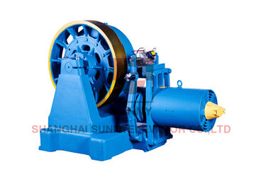 Load 5000kg Traction Elevator Components Freight Elevator Lift Traction Motor