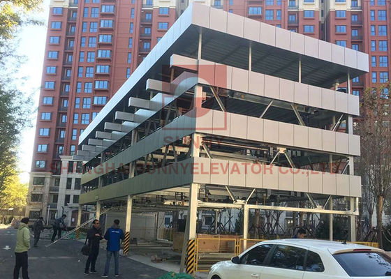 380V 3-Phase 5-Wire Plain Moving Type PLC Control Mechanical Parking Equipment for Auto Parking Lift