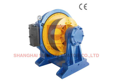 Mechanical Load 1250kg PM Gearless Elevator Machine For Elevator Lift