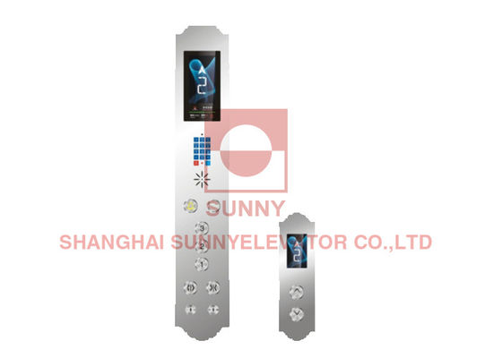 Passenger Elevator Car Operating Panel With 7 Segment Display
