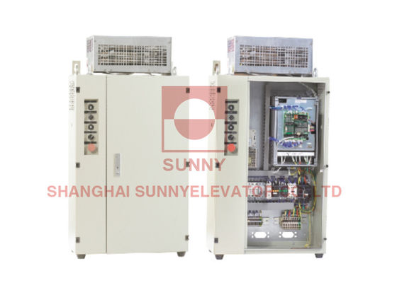 Gray Integrated 22kw Elevator Control Cabinet Floor Type For Passenger Elevator