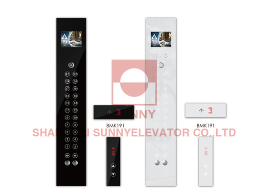 Tempered Glass Lift Elevator Cop Lop Elevator Push Button Panel