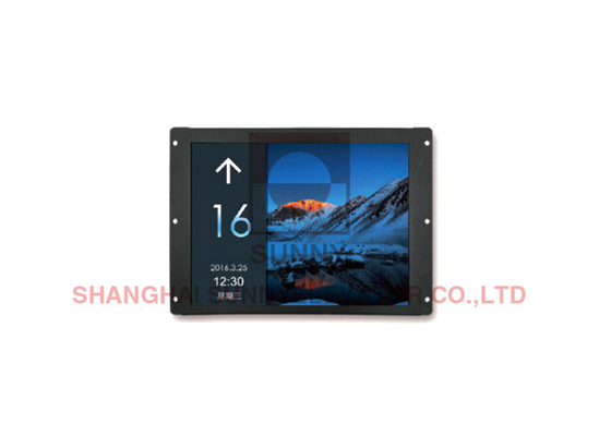 Horizontal DC24V Elevator LCD Display 800*480 Resolution For COP HOP