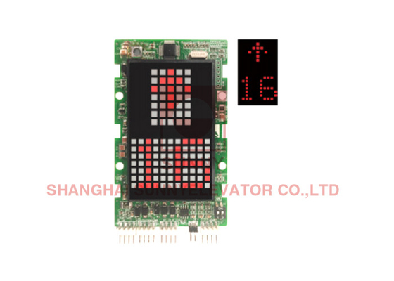 Red Dotmatrix Passenger Elevator Display Screens DC24V Vertical Installaton