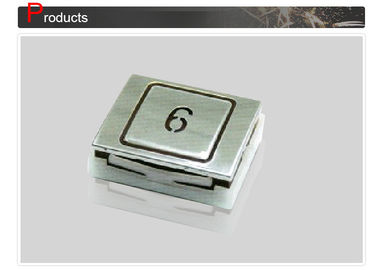 COP LOP Elevator Push Button with Special Filing Process / Braille Lift Buttons