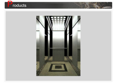 Hairline Stainless Steel Passenger Lift Elevator Cabin Decoration Vertical