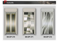 2000mm Hairline And Etching Elevator Door Panel 1.2mm Thickness
