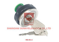 Elevator door key locks / Push Button Reset Switch Electrical Lift Components