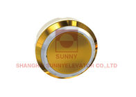 Lift Push Buttons Mirror Stainless Steel Surface With Titanize