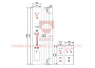 CE ISO Parts Spare For Elevators / Lift Cop Lop Elevator Spare Part
